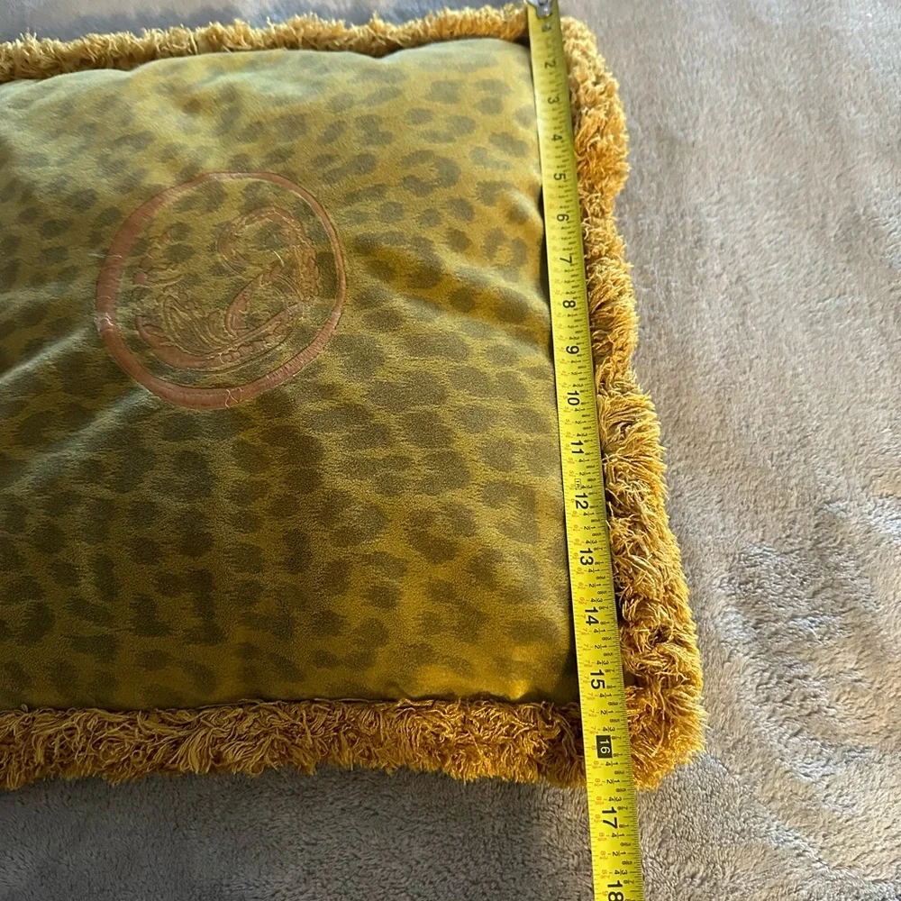 Roberto Cavalli home pillow case used has signs of wear